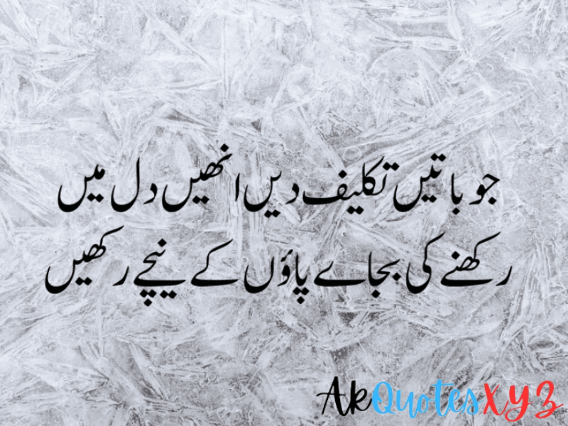 Attitude Quotes in Urdu